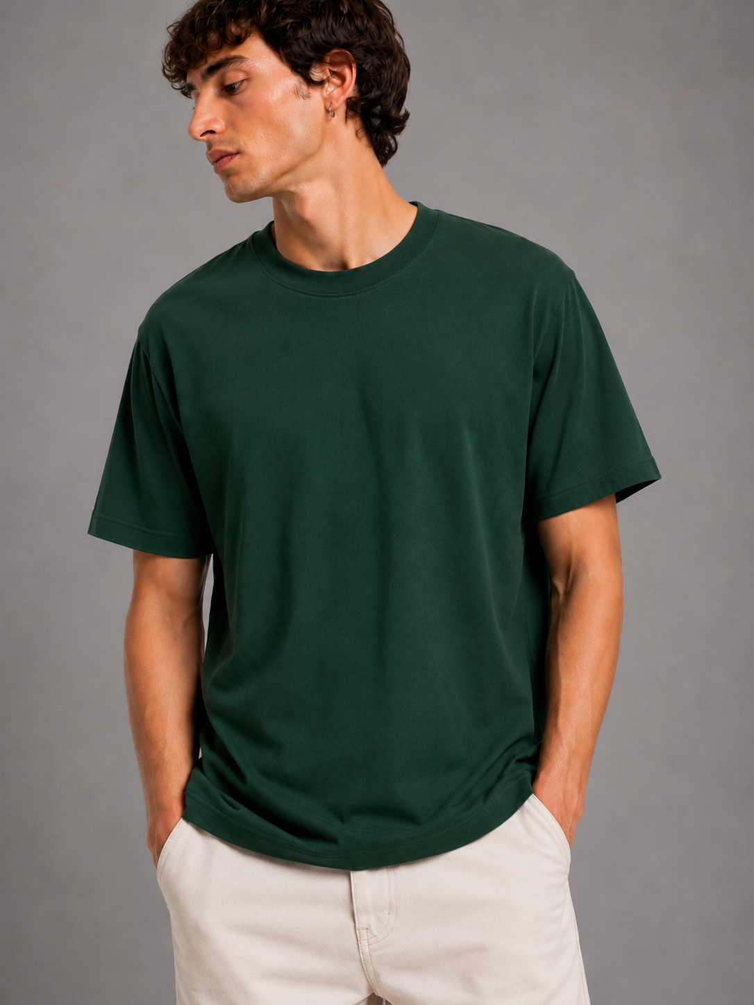 ZEUS Oversized Tee – Hunter Green